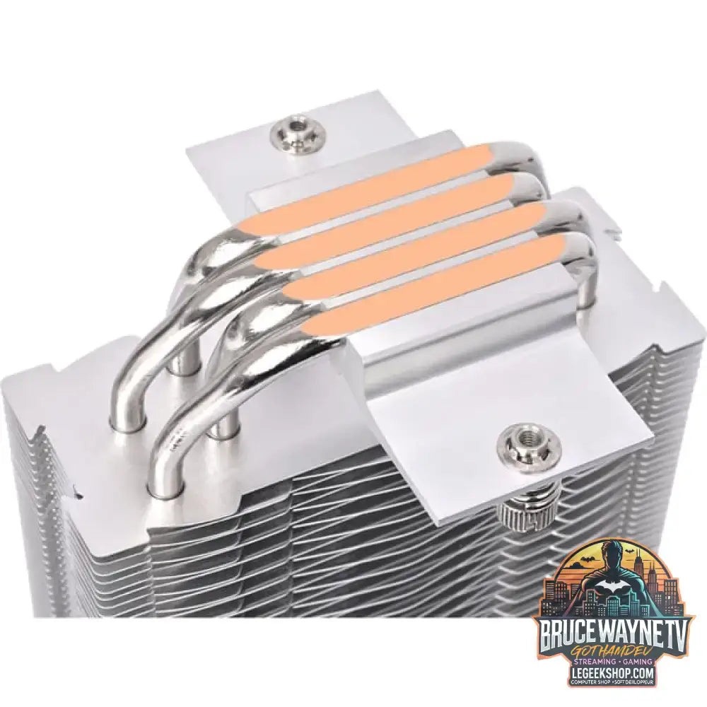 Thermaltake UX400 ARGB Sync White, CPU-Kühler weiß, 120 mm - Thermaltake - vue 8