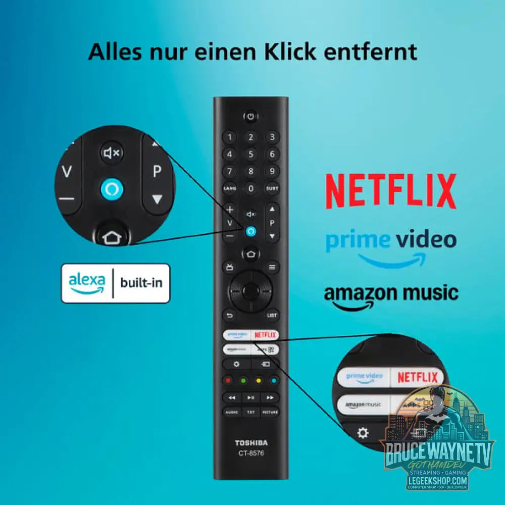 Toshiba 43UF3F63DAR, LED-Fernseher - Toshiba - vue 7