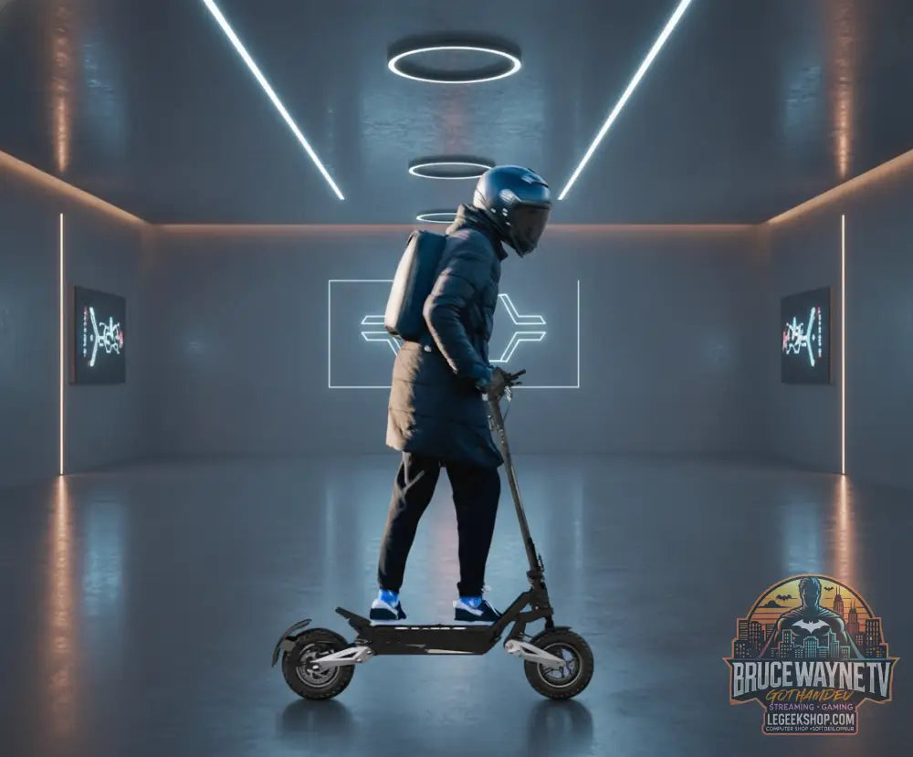 OOTD T10 Electric Scooter — vue détail 7 LeGeekShop