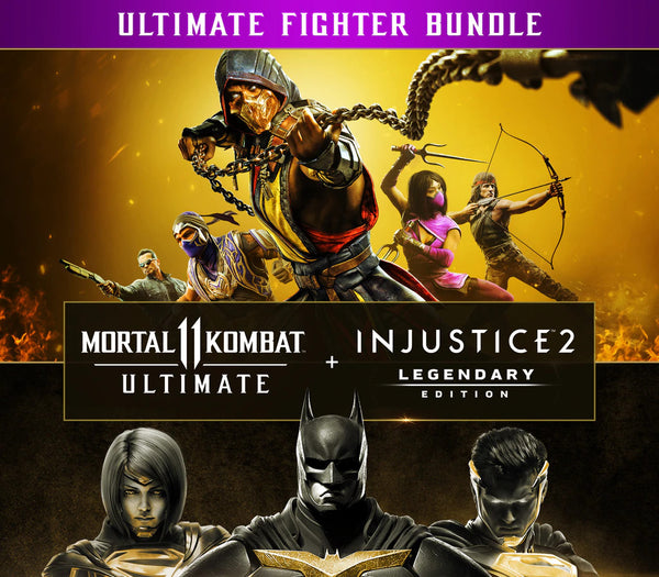 Mortal Kombat 11 Ultimate + Injustice 2 Leg. Edition Bundle EU XBOX One /