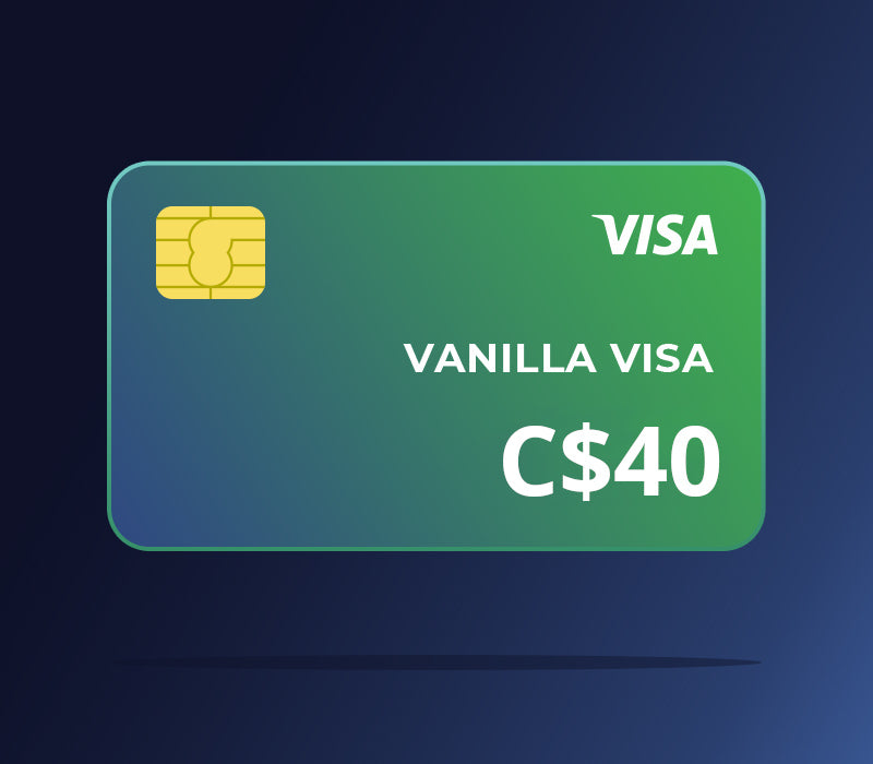 Vanilla VISA C$40 CA