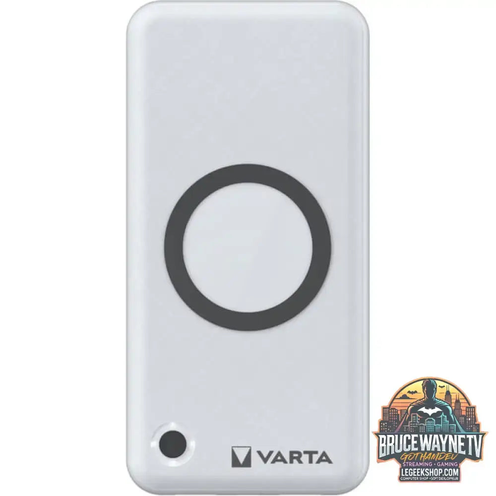 VARTA Wireless Powerbank 20.000 weiß, 20.000 mAh, Qi, Power Delivery, Quick Charge 3.0 - Stromquelle: USB-C, Micro-USB - vue 2