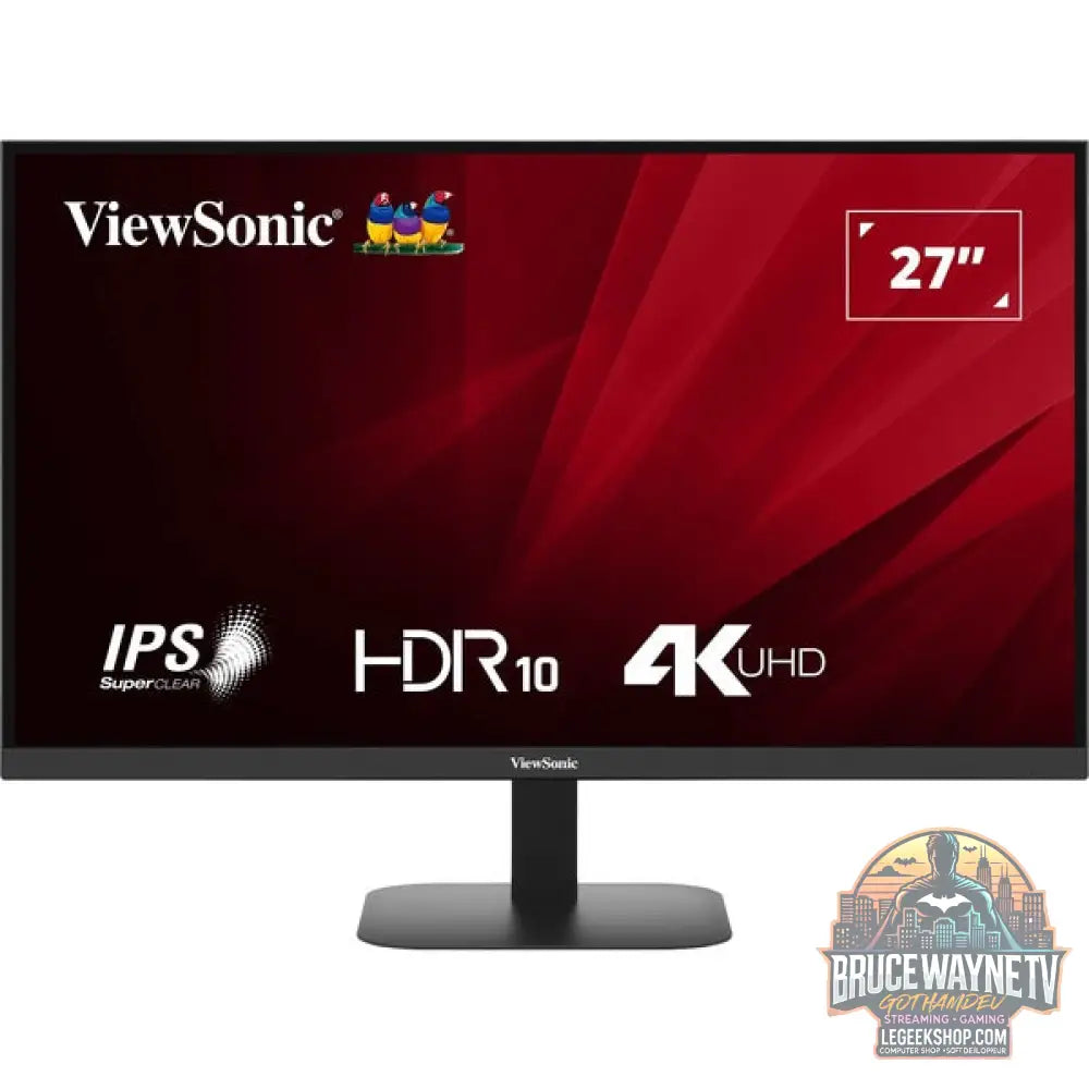 ViewSonic VA2708-4K-HD 27" 3840 × 2160 px IPS 60 Hz - ViewSonic - vue 3