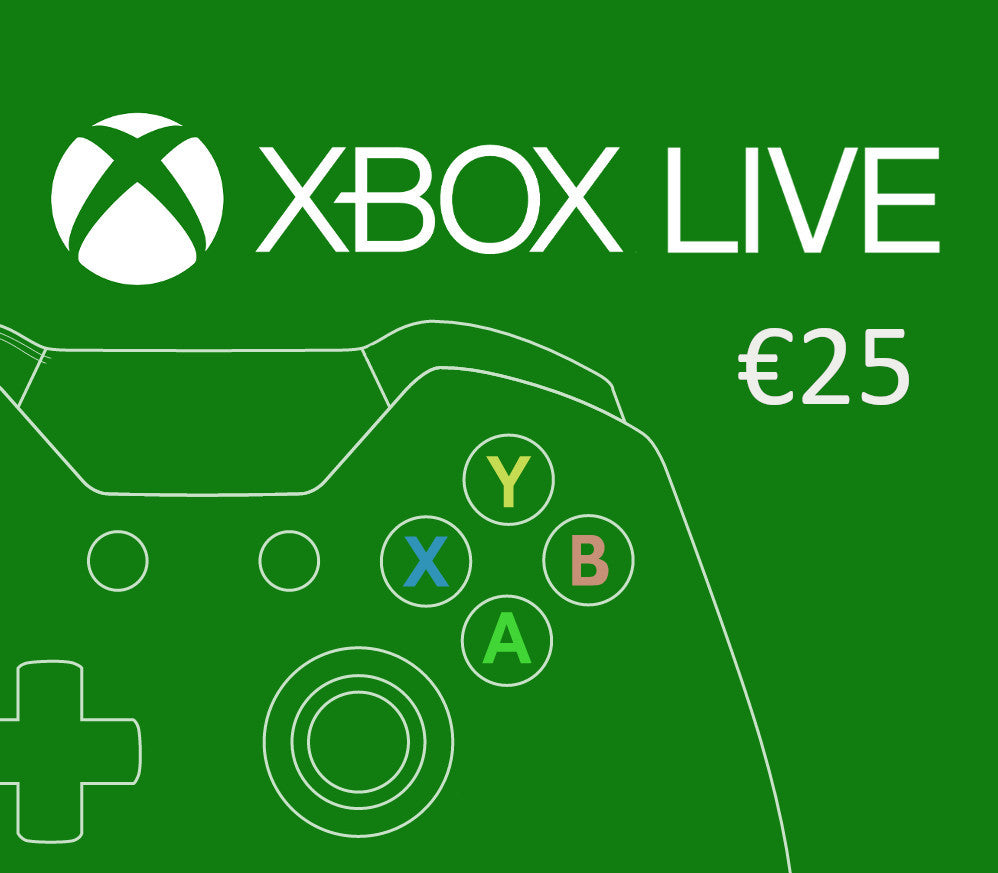 XBOX Live €25 Prepaid Card PT