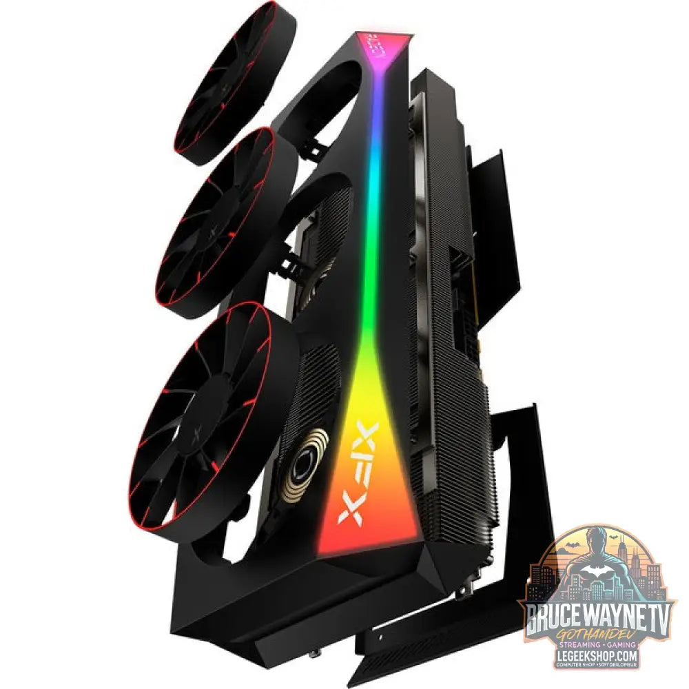 XFX Radeon RX 9070 XT OC Mercury RGB Magnetic Air, carte graphique - XFX - vue 6