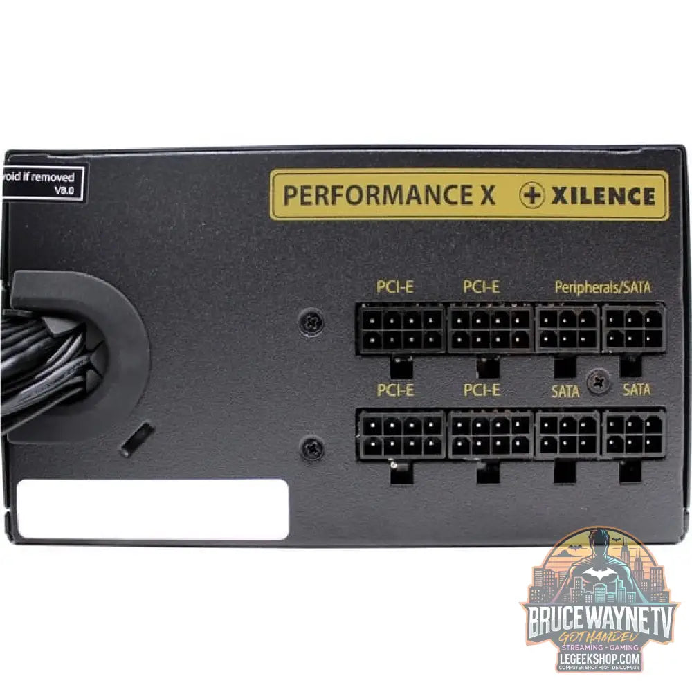 Xilence Performance X ATX 3.0 80+ GOLD 750W, alimentation PC - Xilence - vue 6