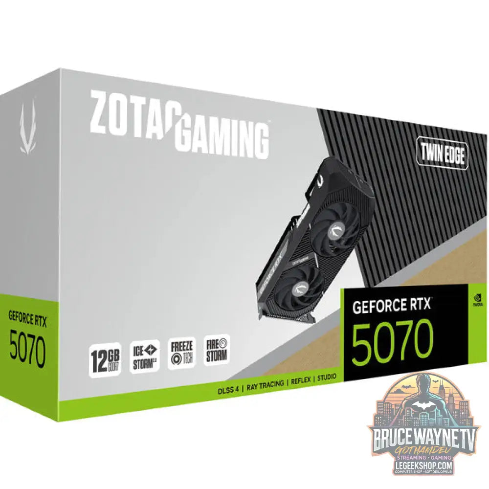 ZOTAC GeForce RTX 5070 Twin Edge, carte graphique - ZOTAC - vue 8